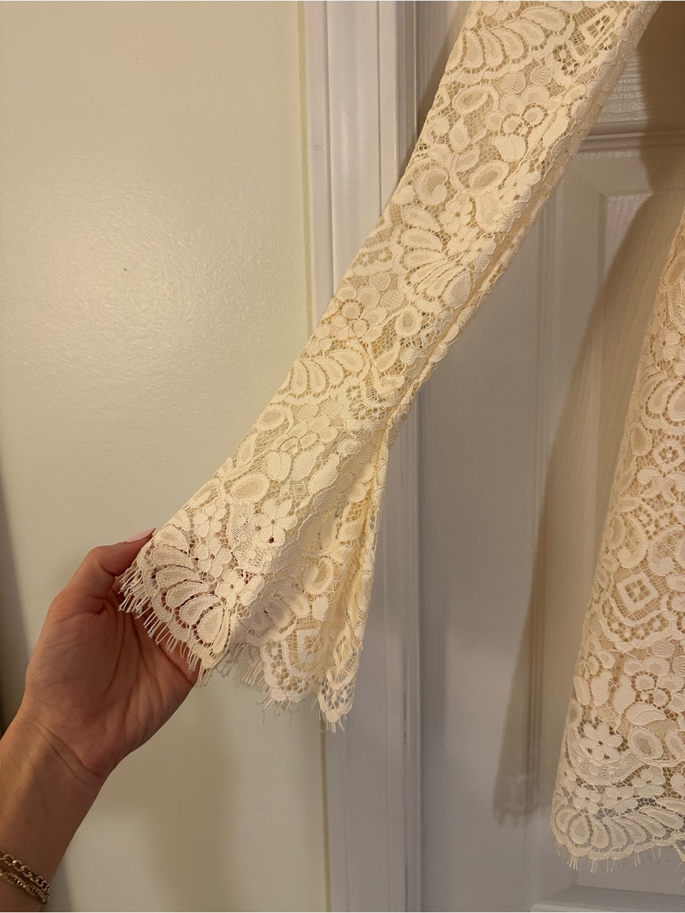 House of CB Fae Lace Long Sleeve Dress - Picture 5 of 16